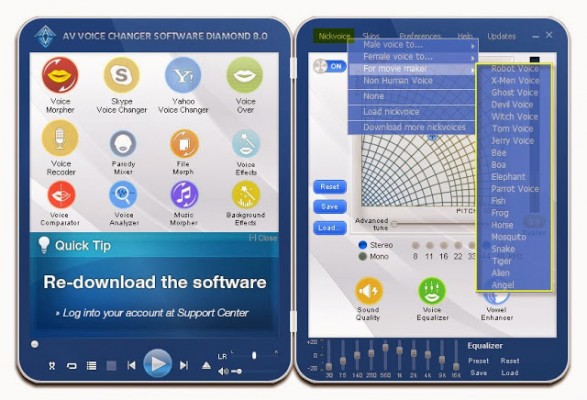 Audio4fun Av Voice Changer Diamond 7 0 29 Crack Rhymezone