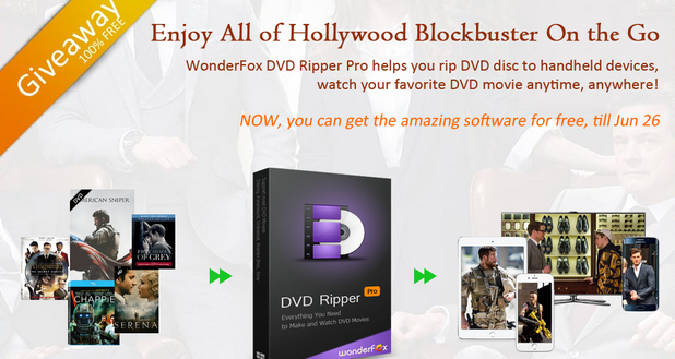 WonderFox DVD Ripper Pro, Free Download Till July 5