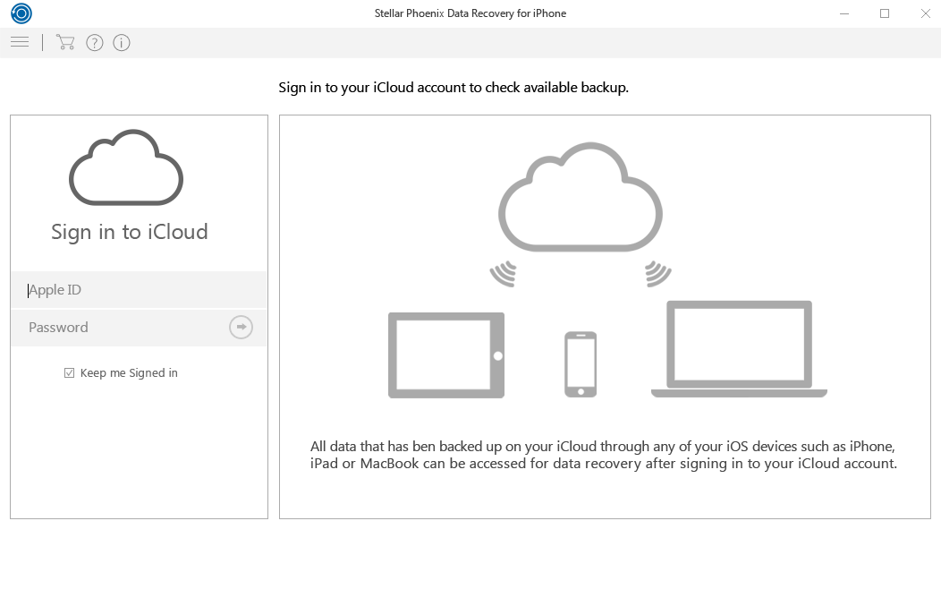 get a list of all available backup files from icloud