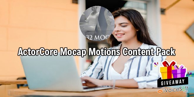 ActorCore Mocap Motions Content Pack