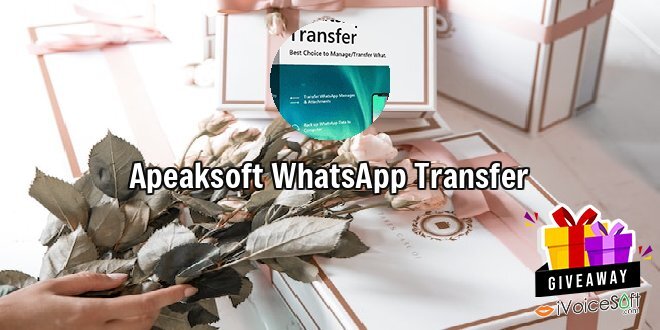 Apeaksoft WhatsApp Transfer