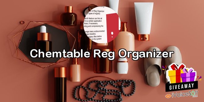 Chemtable Reg Organizer