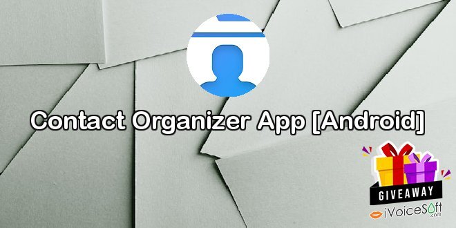 Contact Organizer App [Android]