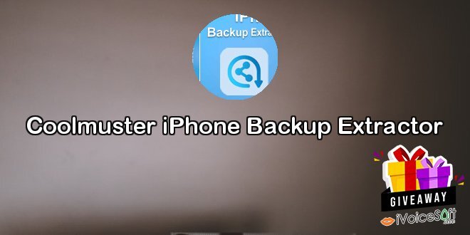Coolmuster iPhone Backup Extractor