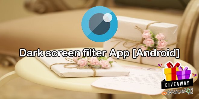 Dark screen filter App [Android]