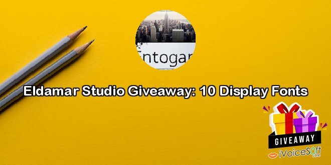 Eldamar Studio Giveaway: 10 Display Fonts