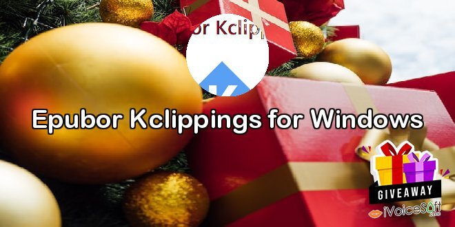 Epubor Kclippings for Windows
