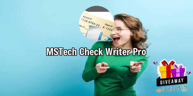 MSTech Check Writer Pro