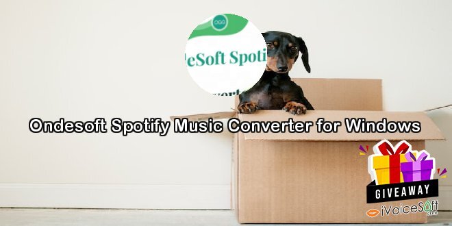 Ondesoft Spotify Music Converter for Windows