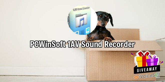PCWinSoft 1AV Sound Recorder