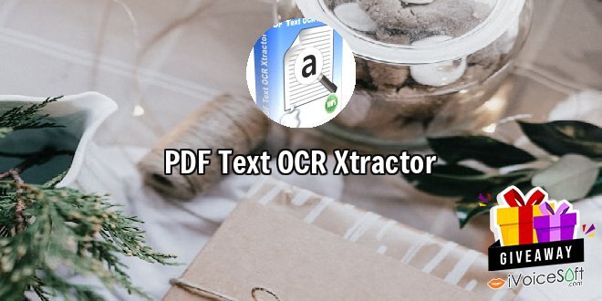PDF Text OCR Xtractor