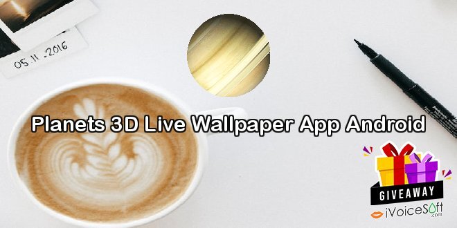 Planets 3D Live Wallpaper App Android