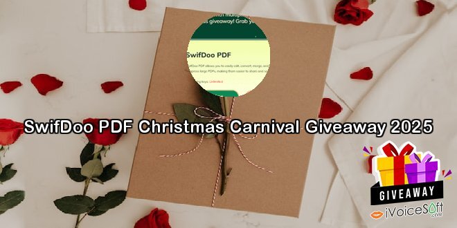 SwifDoo PDF Christmas Carnival Giveaway 2025