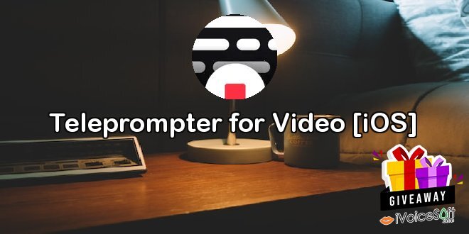 Teleprompter for Video [iOS]