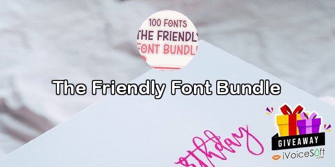 The Friendly Font Bundle
