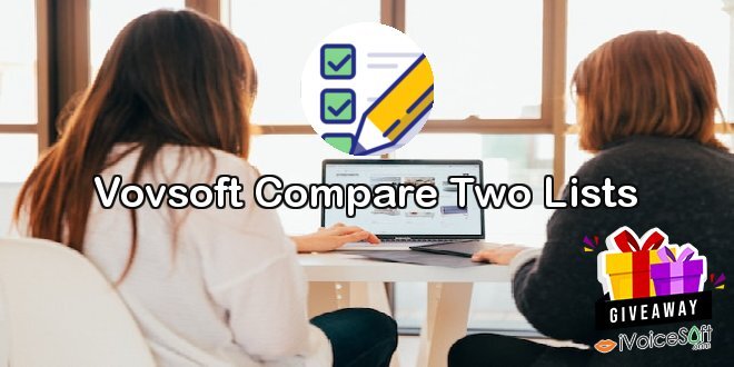 Vovsoft Compare Two Lists