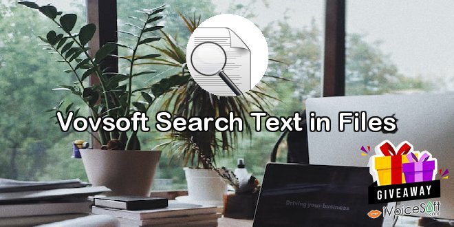 Vovsoft Search Text in Files