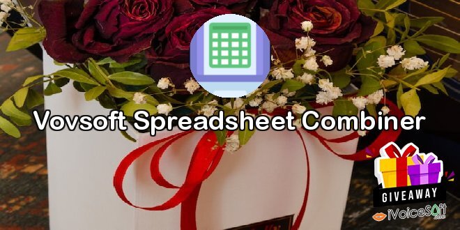 Vovsoft Spreadsheet Combiner