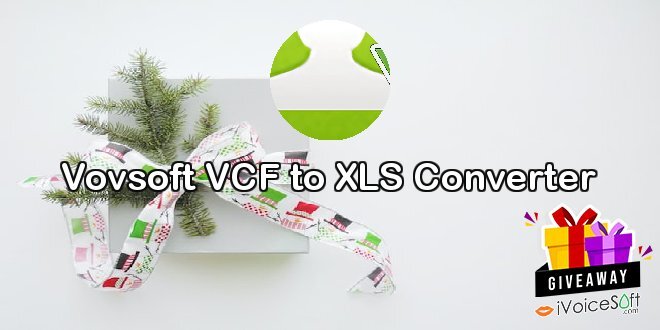 Vovsoft VCF to XLS Converter