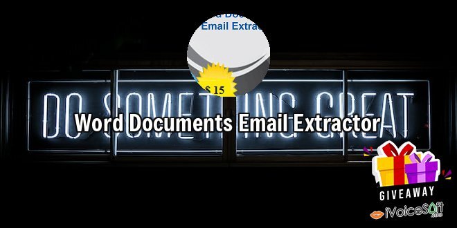 Word Documents Email Extractor