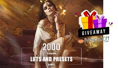 FREE Download 100 Filmmaking LUTs and Presets Bundle Giveaway From iVoicesoft