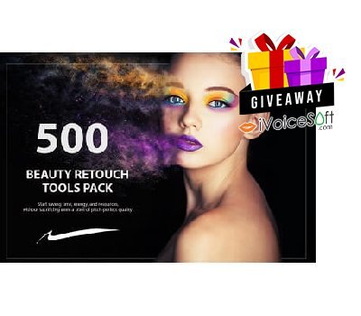 Giveaway 500 Beauty Retouch Tools Pack FREE