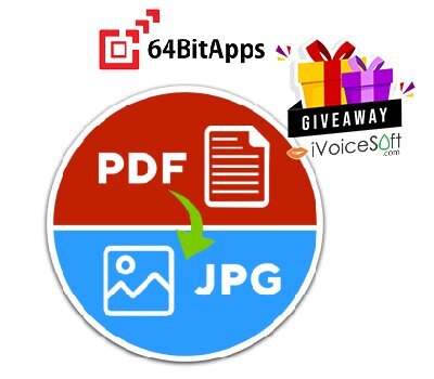 FREE Download 64BitApps PDF2Photo Giveaway From iVoicesoft