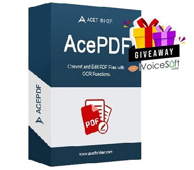 FREE Download AcePDF Editor & Converter Giveaway From iVoicesoft