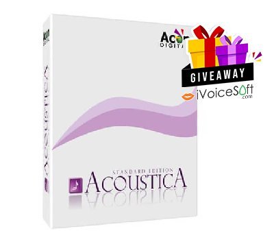 Acoustica Standard Edition Giveaway