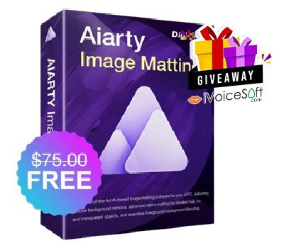 FREE Download Aiarty Image Matting for Mac Giveaway From iVoicesoft