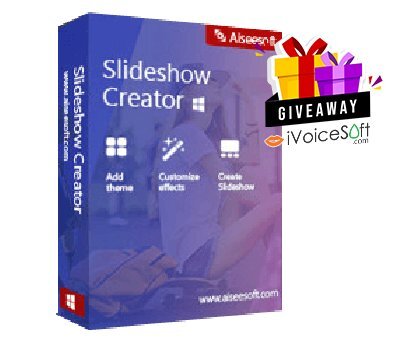 Giveaway Aiseesoft Slideshow Creator FREE