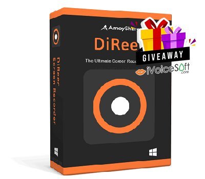 Giveaway Amoyshare DiReec Screen Recorder FREE