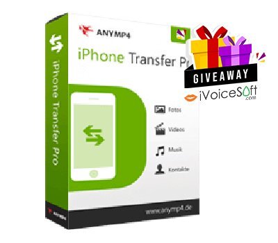 FREE Download AnyMP4 iPhone Transfer Pro Giveaway From iVoicesoft