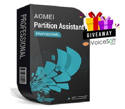 FREE Download AOMEI Partition Assistant Professional Giveaway From iVoicesoft