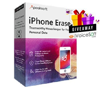 FREE Download Apeaksoft iPhone Eraser Giveaway From iVoicesoft