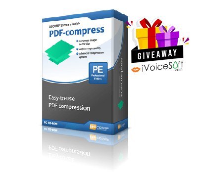 FREE Download Ascomp PDF-compress Professional Giveaway From iVoicesoft