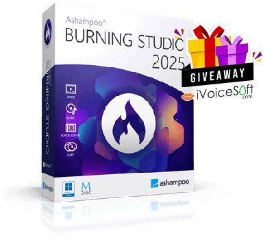 FREE Download Ashampoo Burning Studio 2025 Giveaway From iVoicesoft