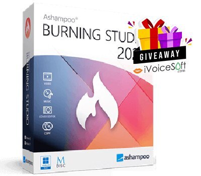 FREE Download Ashampoo Burning Studio 2024 Giveaway From iVoicesoft