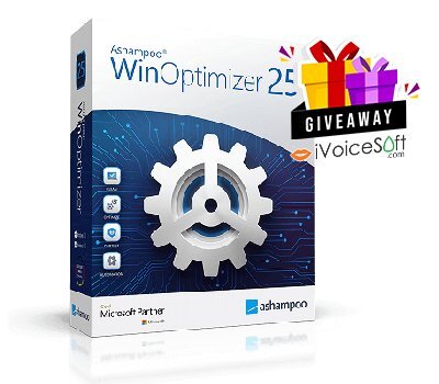FREE Download Ashampoo WinOptimizer 25 Giveaway From iVoicesoft