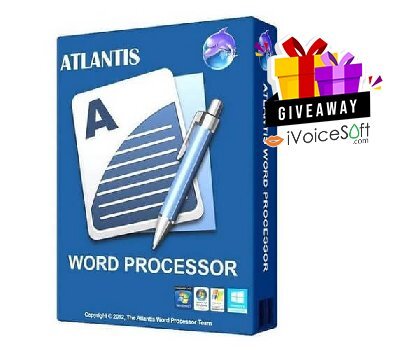 FREE Download Atlantis Word Processor Giveaway From iVoicesoft