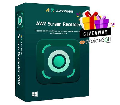 FREE Download AWZ Screen Recorder Pro Giveaway From iVoicesoft
