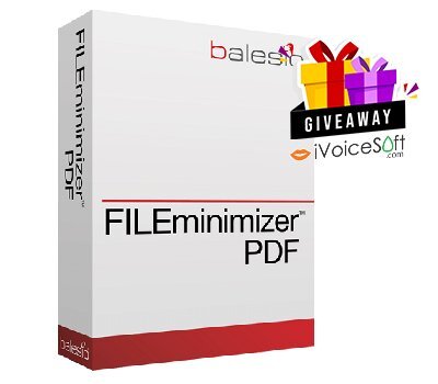 FREE Download Balesio FILEminimizer PDF Giveaway From iVoicesoft