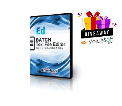 FREE Download Batch Text File Editor Professional Giveaway From iVoicesoft