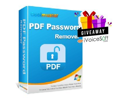 FREE Download Coolmuster PDF Password Remover Giveaway From iVoicesoft
