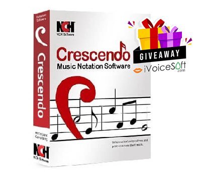 Giveaway Crescendo Music Notation Software FREE