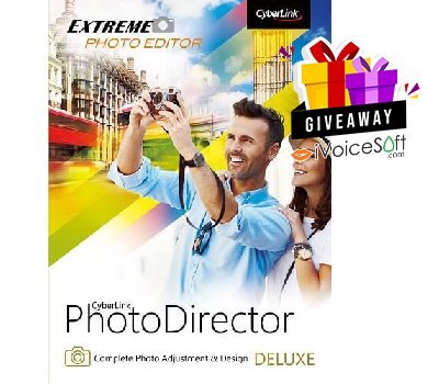 FREE Download CyberLink PhotoDirector Deluxe Giveaway From iVoicesoft