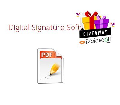 FREE Download Digital Signature PDF Signer Giveaway From iVoicesoft