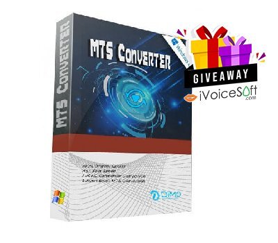 FREE Download Dimo MTS Converter Giveaway From iVoicesoft