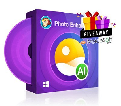 FREE Download DVDFab Photo Enhancer AI Giveaway From iVoicesoft