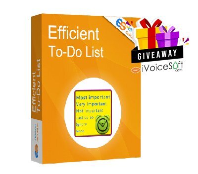 FREE Download Efficient To-Do List Giveaway From iVoicesoft